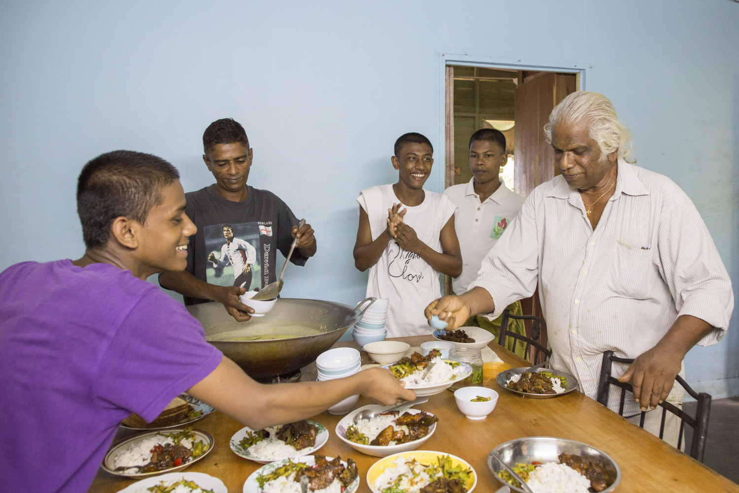 PLC is constantly understaffed, and Alex often steps in to cook the daily meals for residents at the sick bay, in addition to running three other homes. He ensures that everyone is well-nourished, and only fresh ingredients are used.