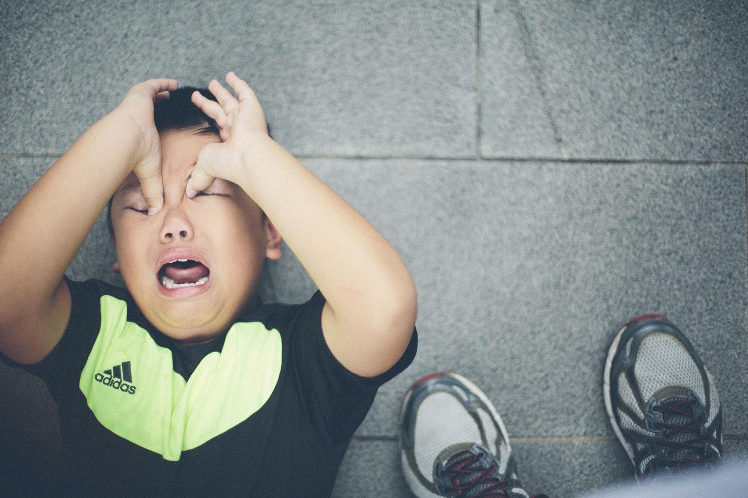 Jun Le is not alone in learning how to cope with change. As parents, we also learn the need to ignore disapproving looks while trying to pacify him.