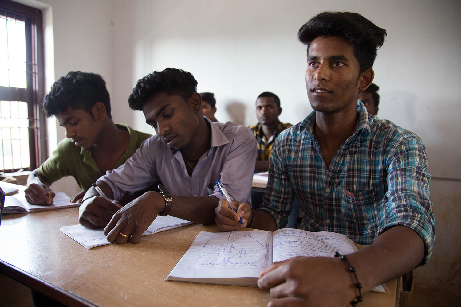 The hope is that students like Venky and his friends will eventually have the opportunity to sit the national exams to attain a Secondary School Leaving Certificate.