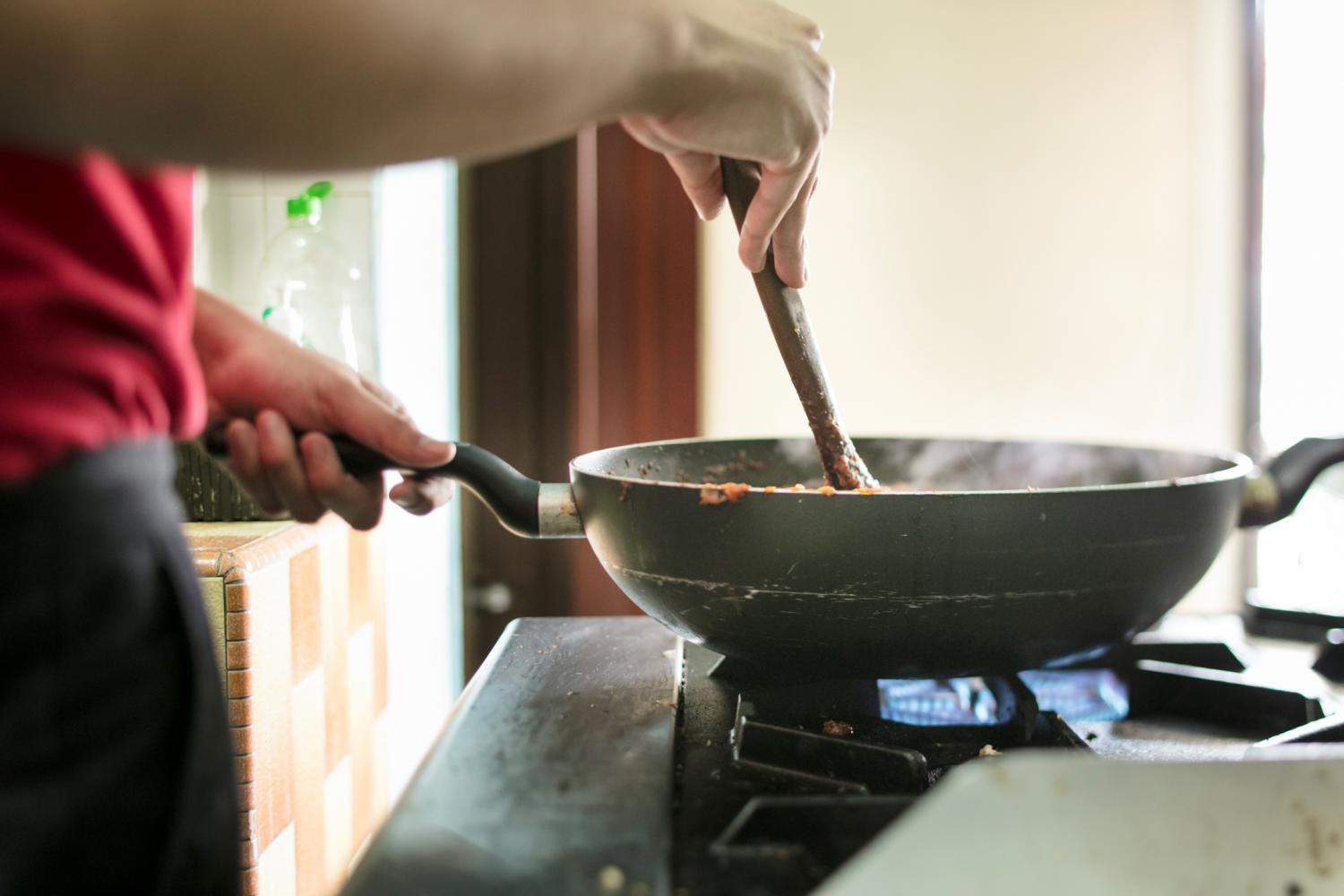 With his improved motor skills, Luqman has even started helping his mother cook the sambal for their nasi lemak.