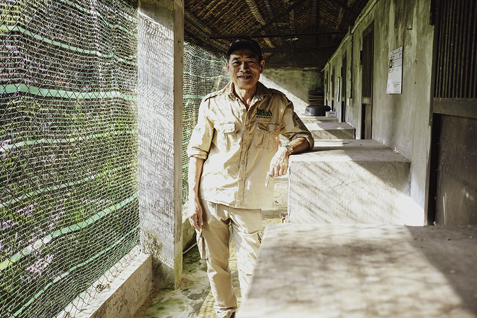 Portrait of Tham, keeper 